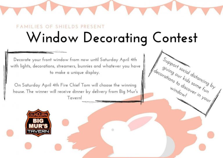 Window Decorating Contest Resort Village of Shields